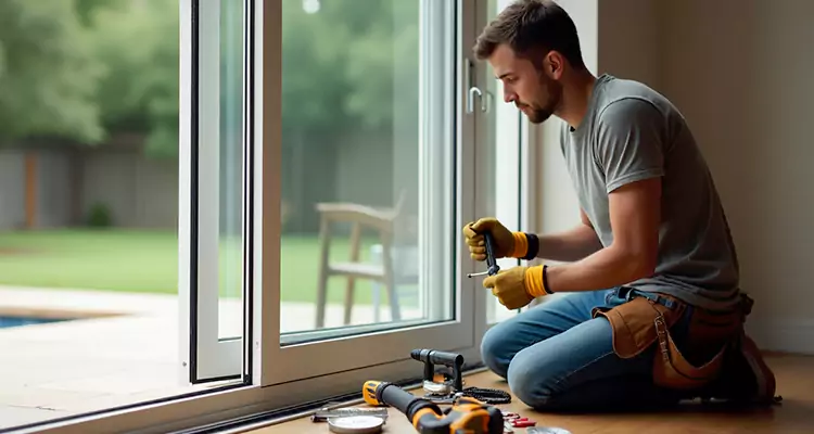Squeaky Sliding Patio Doors in Stuart, FL