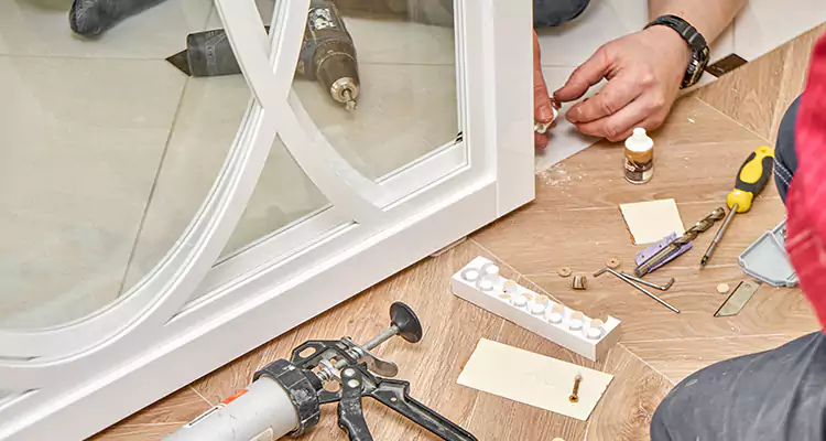 Interior Patio Door Casing Repair in Stuart, FL